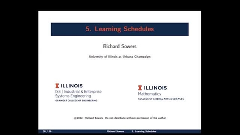 Thumbnail for Gradient Descent 5:  Learning Schedules