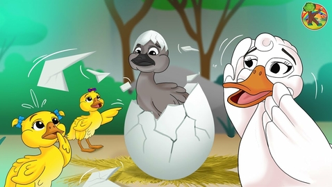 Thumbnail for 丑小鸭 (The Ugly Duckling in Chinese) | KONDOSAN 中文 - 童話故事 | 兒童動畫 | 卡通