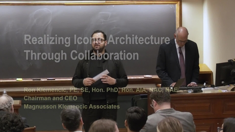 Thumbnail for Realizing Iconic Architecture Through Collaboration (Ron Klemencic)