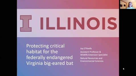 Thumbnail for NRES 102 Module 11: Protecting habitat for an endangered bat species