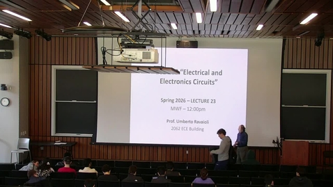 Thumbnail for ECE 205 Spring 2026 - Lecture 23