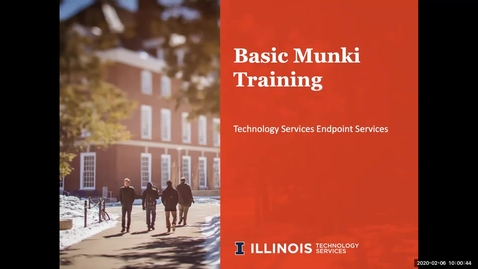 Thumbnail for Basic Munki Training