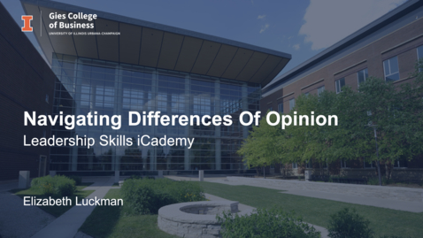 Thumbnail for Navigating Differences of Opinion