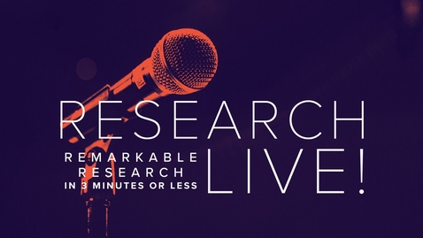 Thumbnail for Research-Live! Enter today.