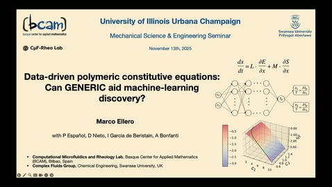 Thumbnail for ME 590/TAM 500 Seminar Fall 2025