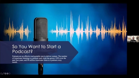 Thumbnail for So You Want to Start a Podcast?