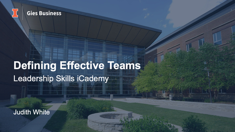 Thumbnail for Defining Effective Teams