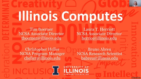 Thumbnail for entry Introduction to Illinois Computes