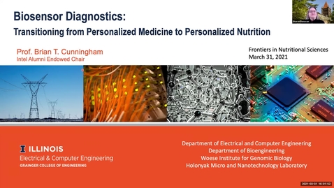 Thumbnail for 3.31.2021 - Brian Cunningham, PhD - NUTR 500 Seminar - Frontiers in Nutritional Sciences