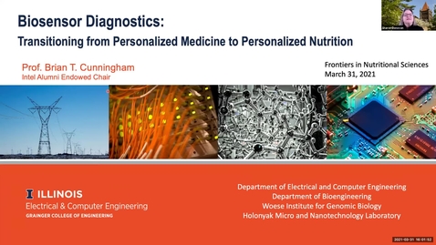 Thumbnail for entry 3.31.2021 - Brian Cunningham, PhD - NUTR 500 Seminar - Frontiers in Nutritional Sciences