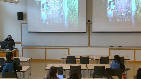 Thumbnail for Accounting Analysis I (ACCY 501 MSF) Fall 2021