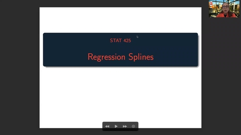 Thumbnail for entry STAT425: Regression Splines