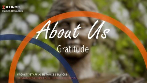 Thumbnail for About Us: Gratitude
