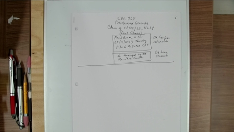 Thumbnail for CEE 468 2023 Spring