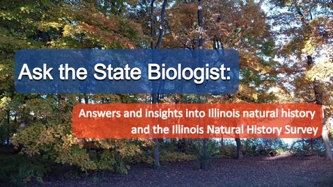 Thumbnail for Ask the State Biologist: Answers and insights into Illinois natural history and the Illinois Natural History Survey.