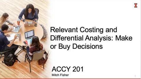 Thumbnail for Video MA 7_2_Make or Buy Decisions
