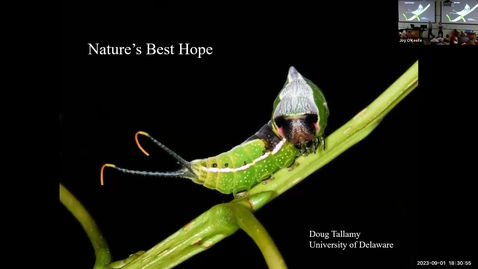 Thumbnail for entry NRES Seminars - Dr. Doug Tallamy - Nature's Best hope!