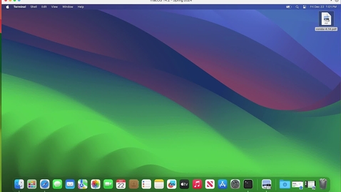Thumbnail for Tutorial: Update Anaconda on macOS - REV Spring 2024