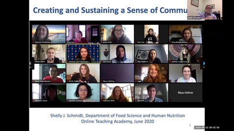 Thumbnail for OTA: Creating and sustaining a sense of community