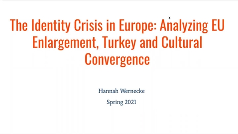 Thumbnail for The Identity Crisis in Europe: Analyzing EU Enlargement, Turkey and Cultural Convergence