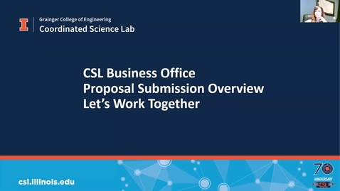 Thumbnail for Proposal Submission Process:  Let's Work Together