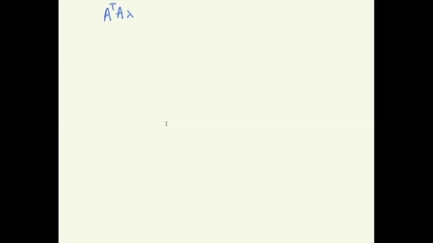 Thumbnail for Linear Least Squares - 3: Uniqueness