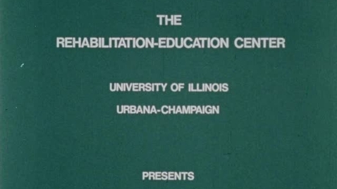 Thumbnail for entry Film 28, Dressing, Quadriplegic Functional Skills: A Film Series, 1974 - Digital Surrogates from the DRES Films and Videotapes Audiovisual Records, Series 16/6/14