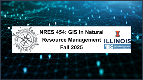 Thumbnail for NRES 454 - Intro Lab Tutorial