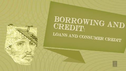 Thumbnail for Loans and Consumer Credit