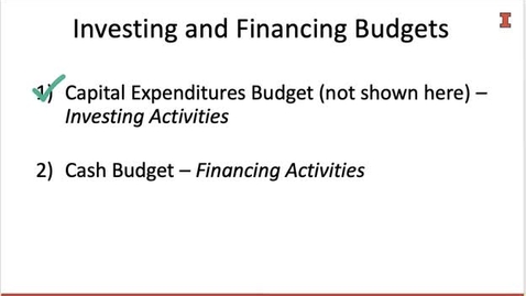 Thumbnail for Video MA 8_3_2_The Cash Budget_Overview