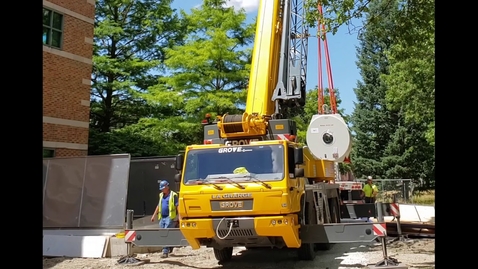 Thumbnail for Timelapse of 9.4 T MRI Scanner Magnet Drop