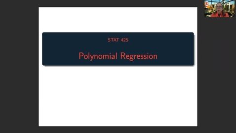 Thumbnail for STAT425: Polynomial Regression