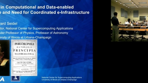 Thumbnail for entry Trends in Computational and Data-enabled Science and Need for Coordinated e-Infrastructure.mp4