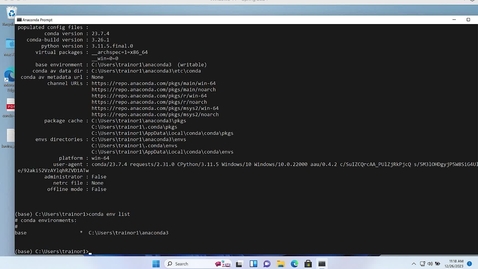 Thumbnail for Tutorial: Update Anaconda on Windows - REV Spring 2024