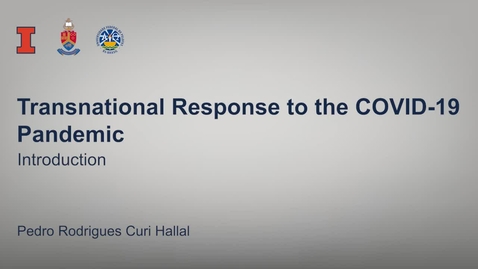 Thumbnail for Transnational Response to the Covid-19 Pandemic Introduction