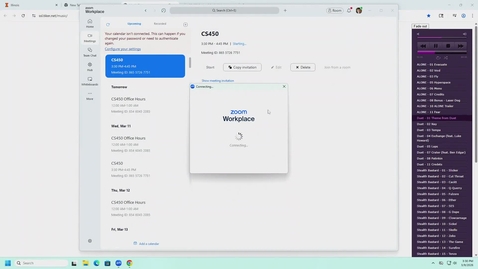 Thumbnail for Lecture 14, March 9 (via lecture capture)