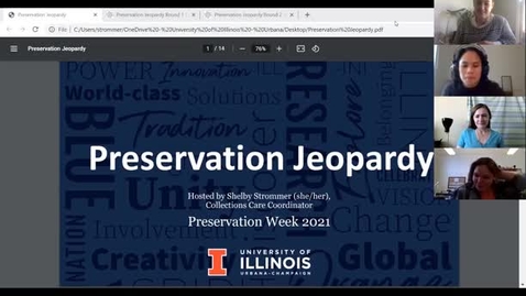 Thumbnail for Preservation Jeopardy