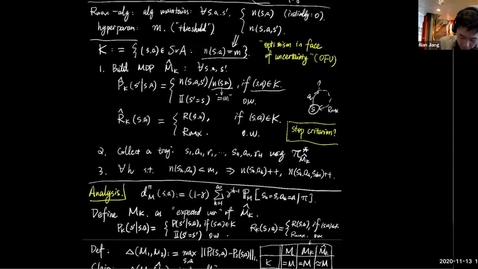 Thumbnail for CS 598 Stat RL (F20) 11/13