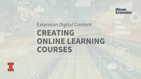 Thumbnail for entry EXT MarCom: Extension's Online Learning System