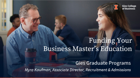 Thumbnail for entry Funding your Business Masters Education