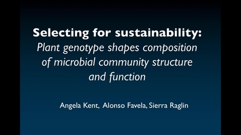 Thumbnail for NRES 500 Fall 2018 - Angela Kent, Bob Schooley, Lulu Rodriguez - NRES Faculty Talks