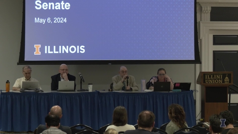 Thumbnail for Academic Senate Meeting, May 6, 2024