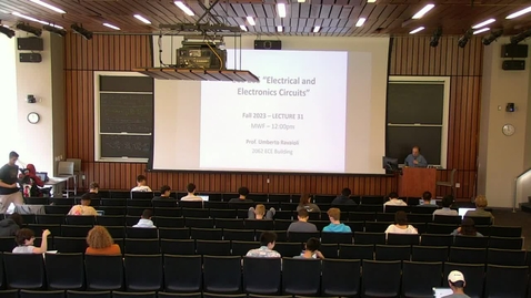 Thumbnail for ECE 205 Lecture 31 - Fall 2023