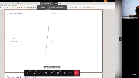 Thumbnail for Lecture 28 (November 30, via Zoom)