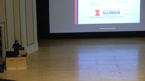 Thumbnail for CS 225 Spring 2026