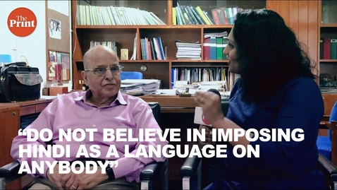 Thumbnail for Do not believe in imposing Hindi as a language on anybody, was misinterpreted says chairman of NEP
