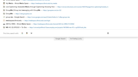 Thumbnail for MediaSpace captioning ALL edited with voice