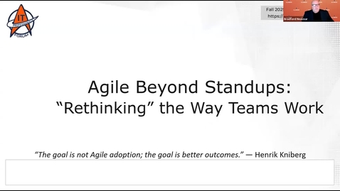 Thumbnail for Agile Beyond Standups: Rethinking the Way Teams Work