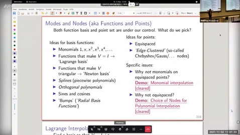 Thumbnail for CS450 Lecture 21 November 2 (via Zoom)
