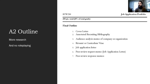 Thumbnail for BTW250 3.2: Intro to Assignment 2